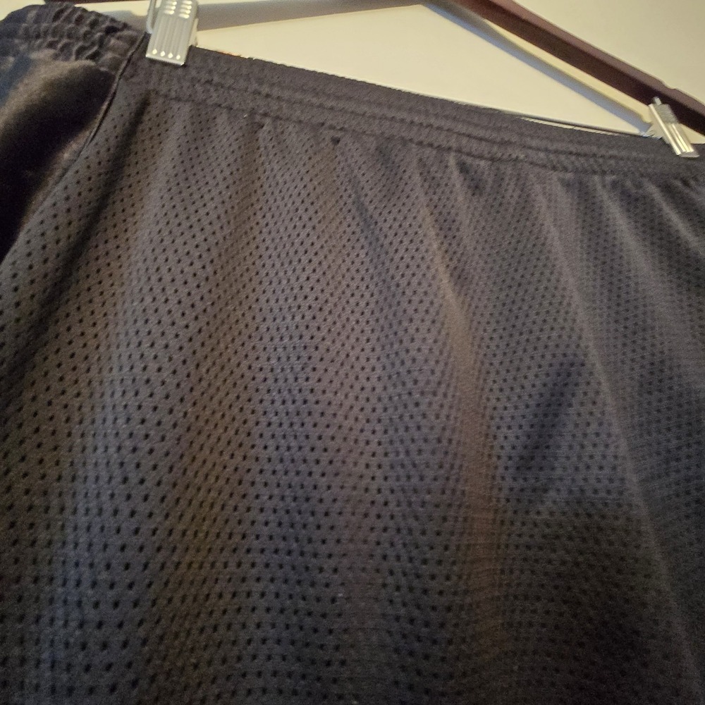 Vintage Nike Basketball Shorts Men's XXL Black Elastic Waist Drawstring Pockets - Picture 14 of 15